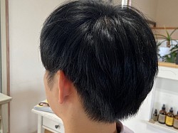 前のカラーが邪魔することないように調合しましたので、しっかり入りました